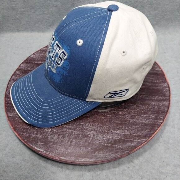 Indianapolis Colts Football Reebok Cap Blue & White Adjustable Size - Picture 2 of 10